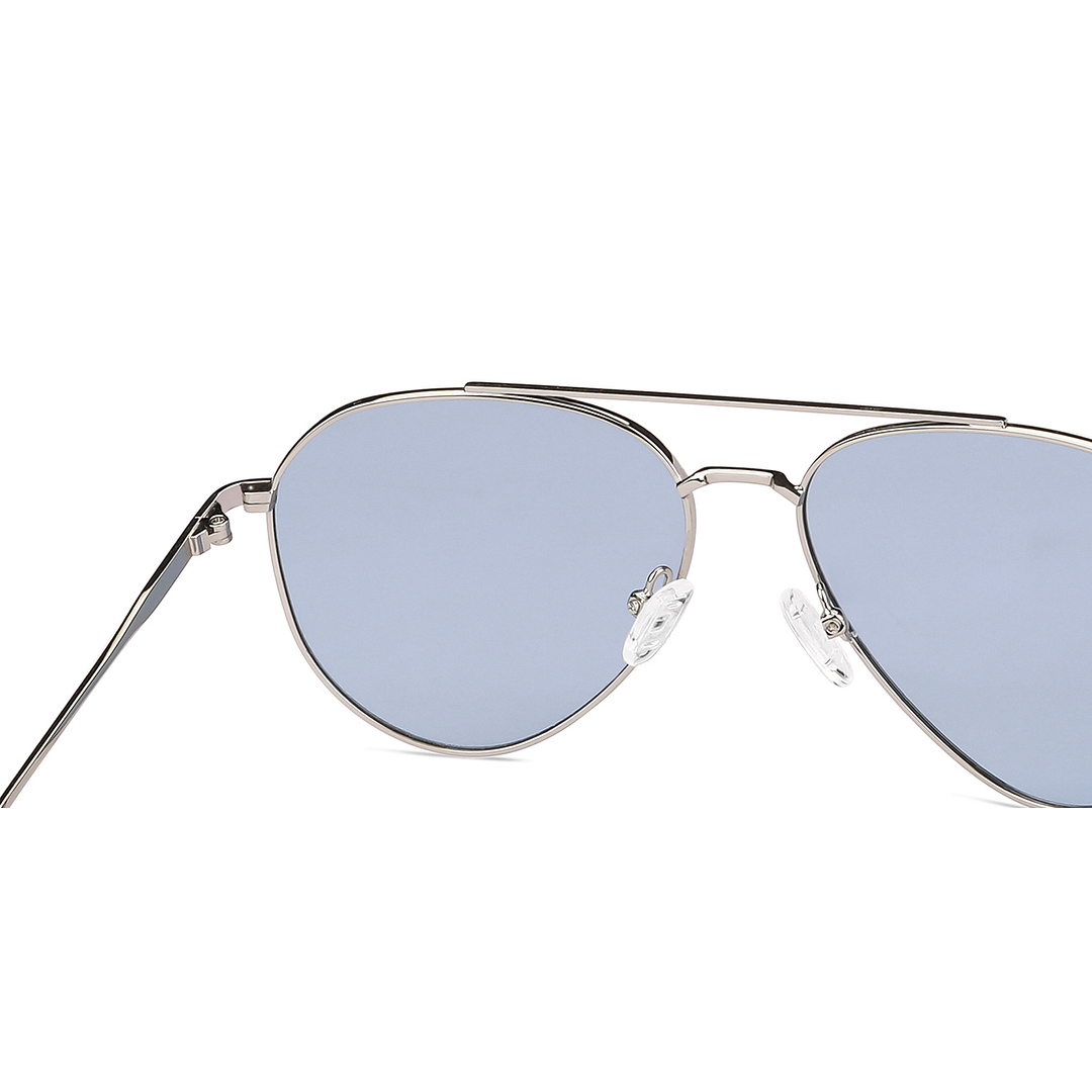 Vincent Chase Online Silver Full Rim Aviator right side