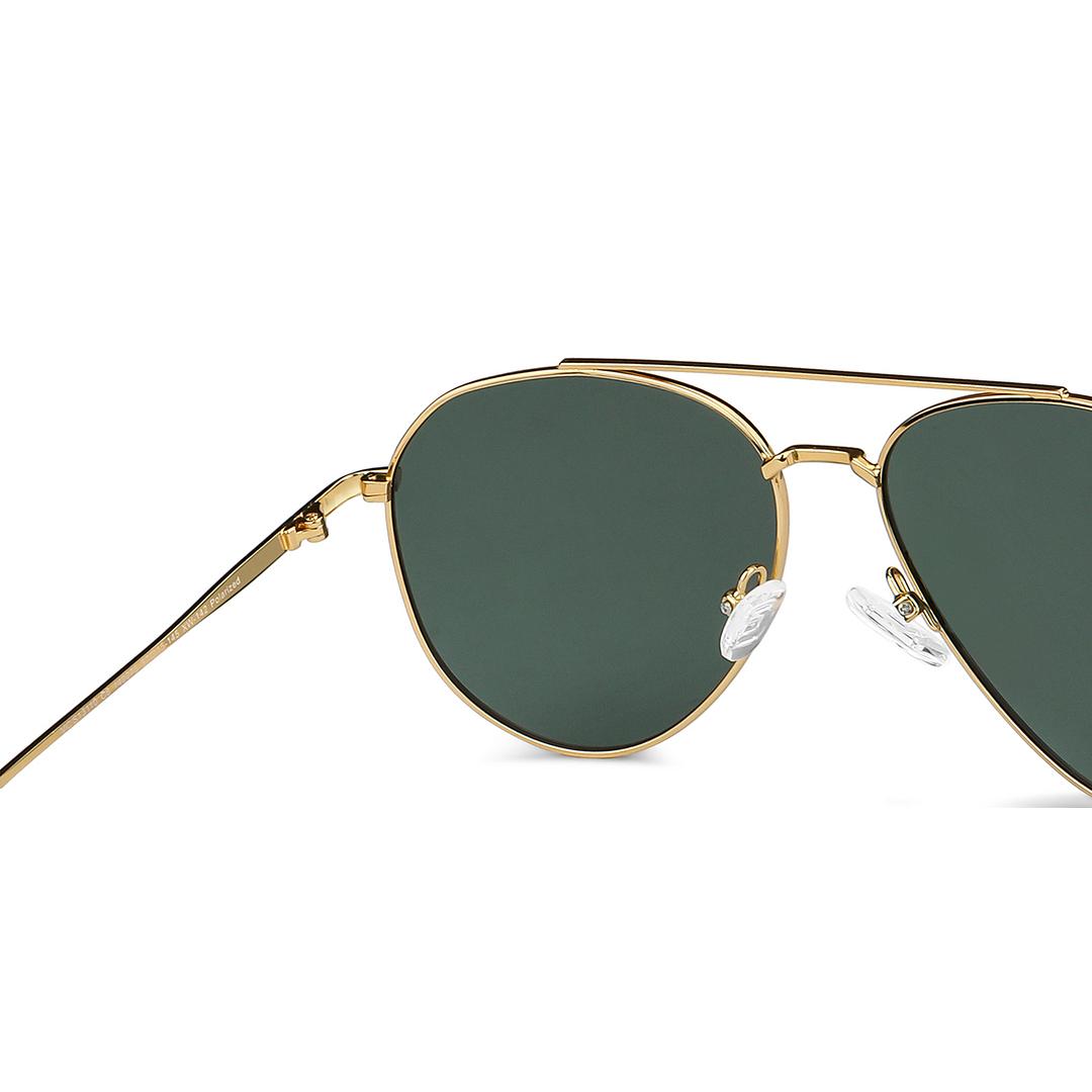 Vincent Chase Online Gold Full Rim Aviator right side
