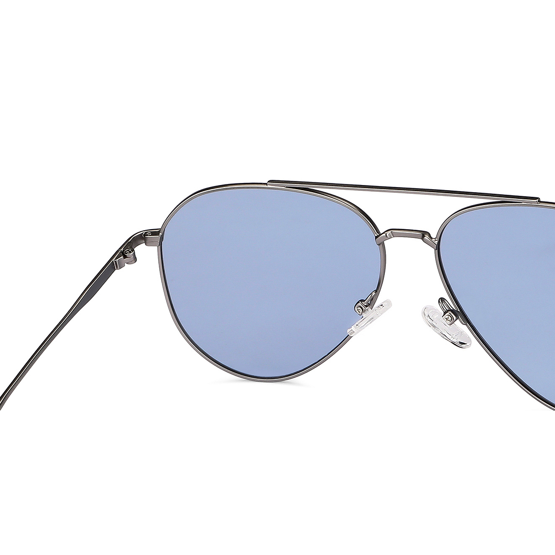 Vincent Chase Online Gunmetal Full Rim Aviator right side