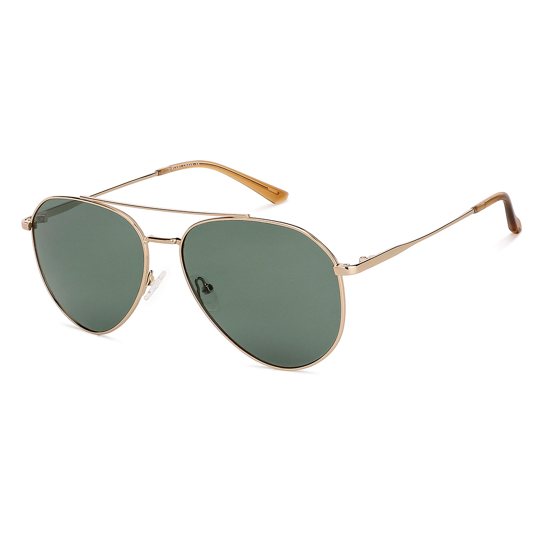 Vincent Chase Online Gold Full Rim Aviator left side