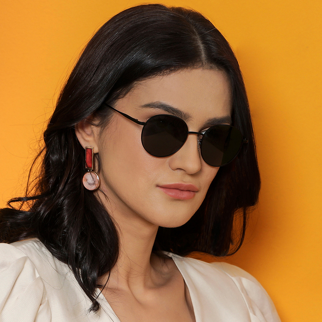 Vincent Chase Online Black Full Rim Round right side