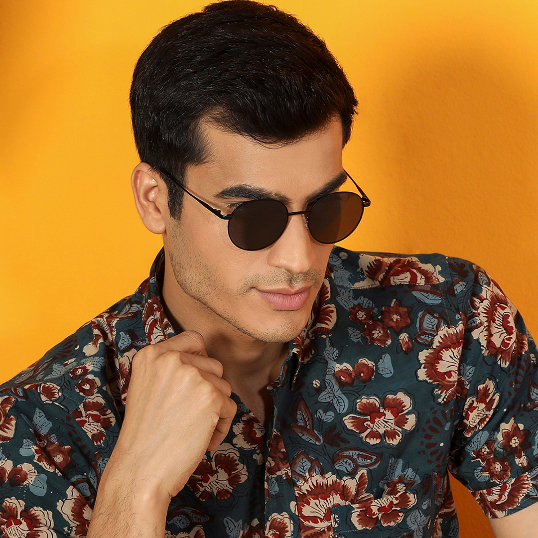 Vincent Chase Online Black Full Rim Round right side