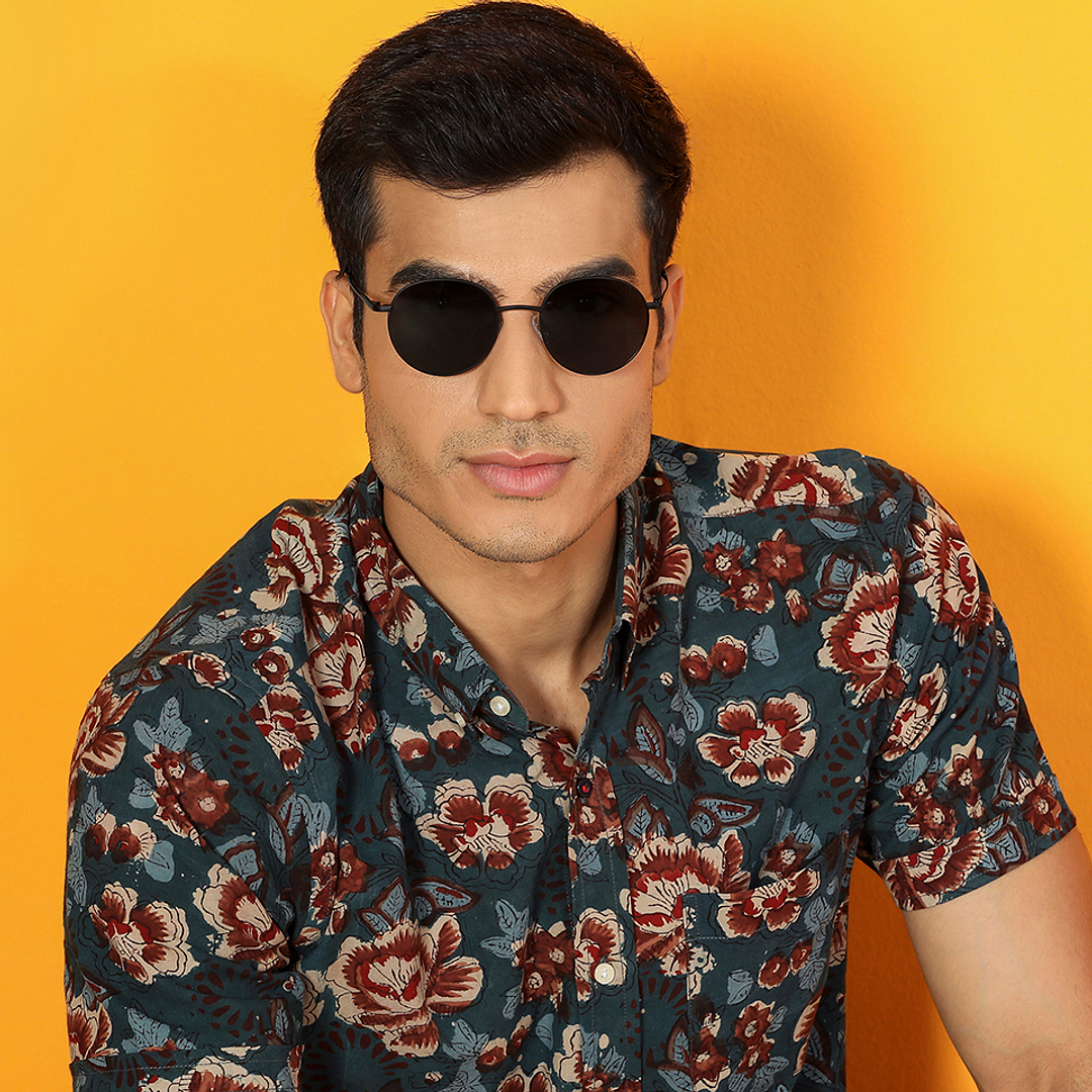 Vincent Chase Online Black Full Rim Round right side