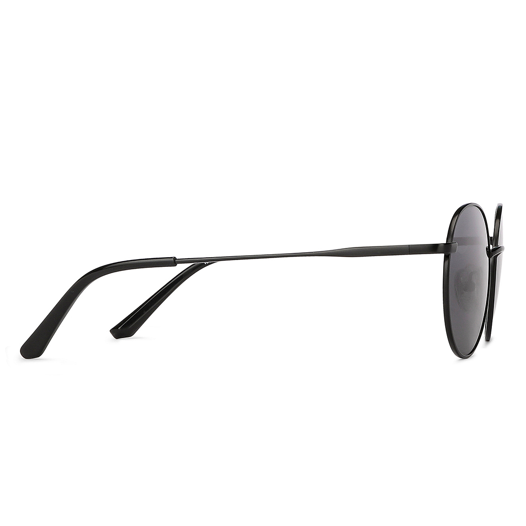 Vincent Chase Online Black Full Rim Round left side