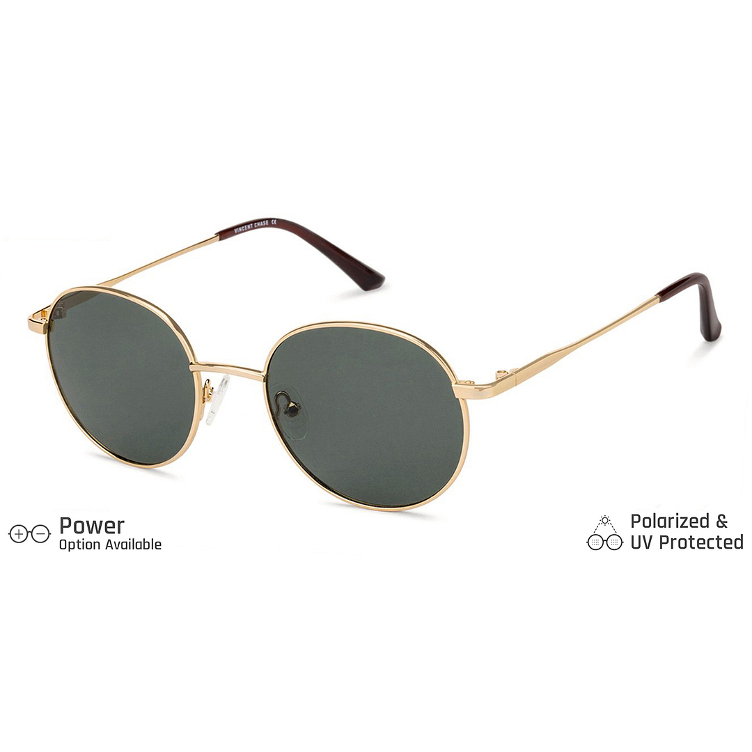 Vincent Chase Online Gold Full Rim Round right side