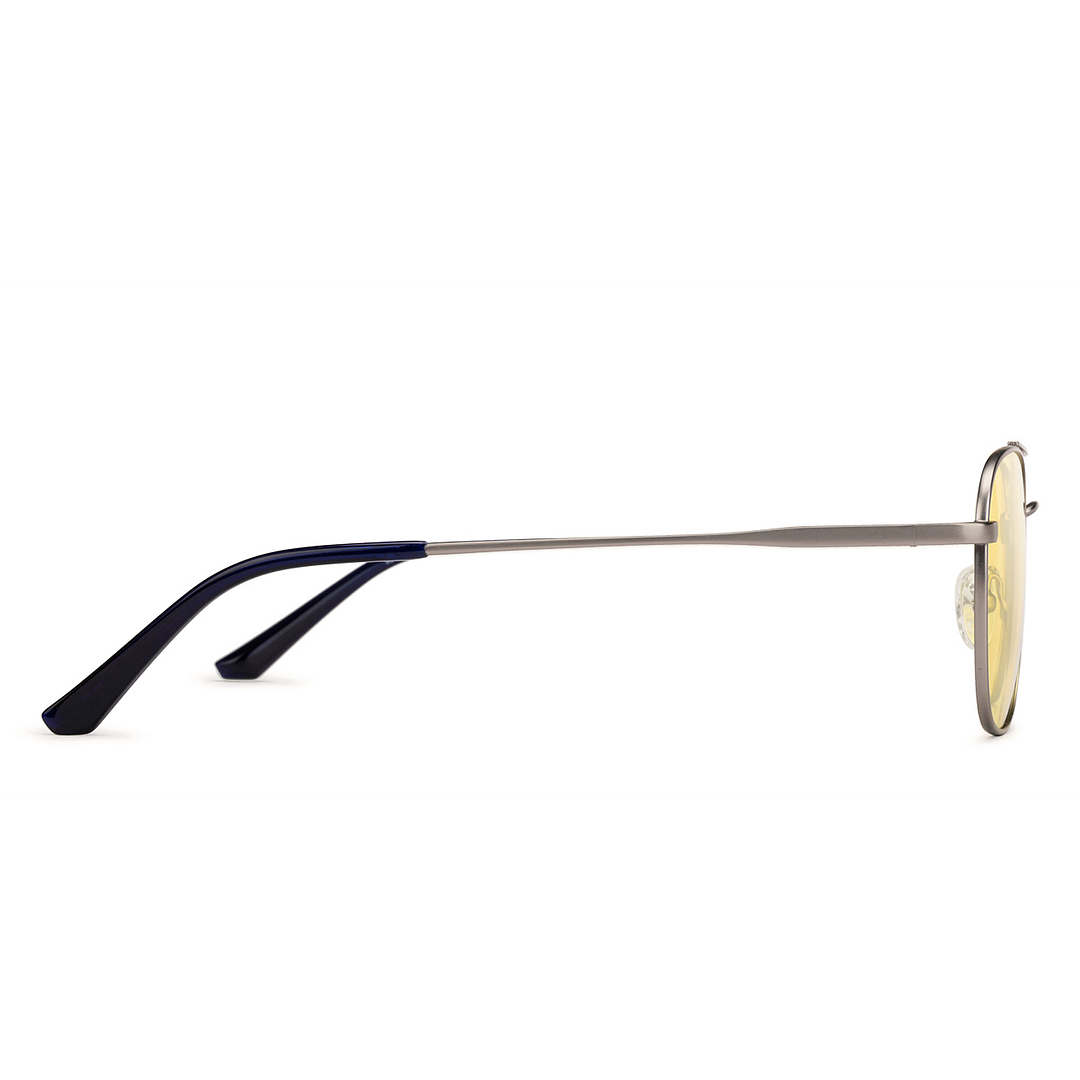 Vincent Chase Online Gunmetal Full Rim Rectangle right side