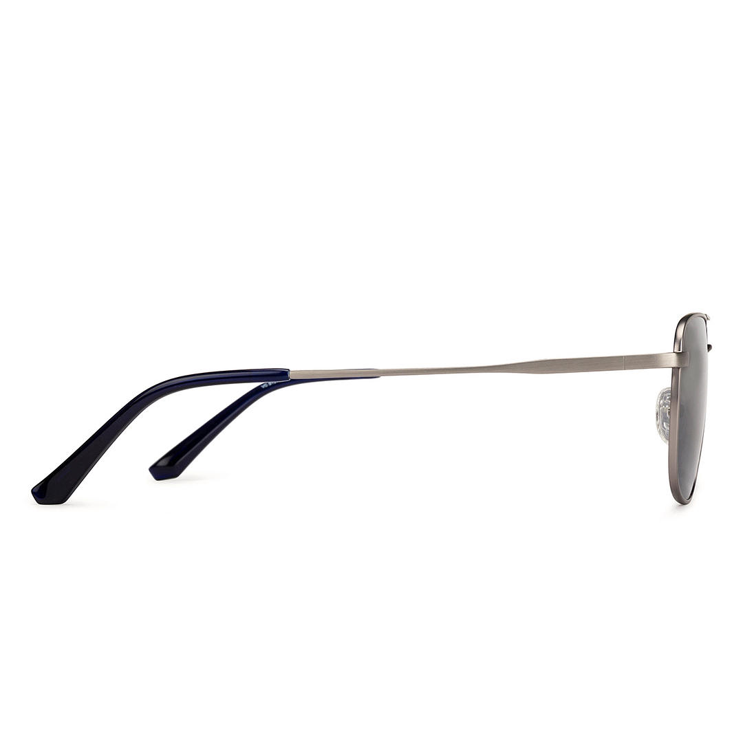 Vincent Chase Online Gunmetal Full Rim Rectangle left side