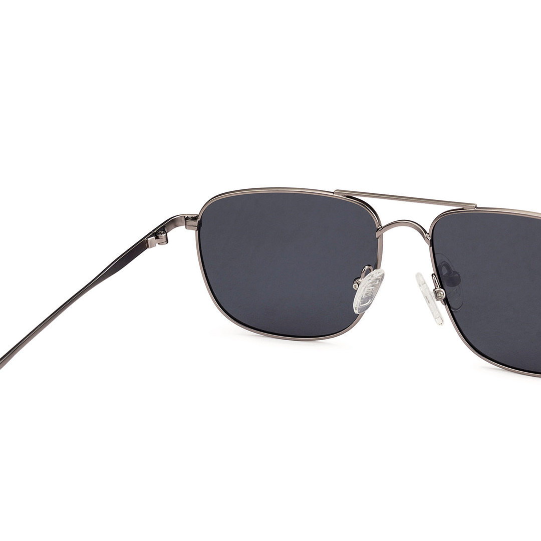 Vincent Chase Online Gunmetal Full Rim Rectangle right side