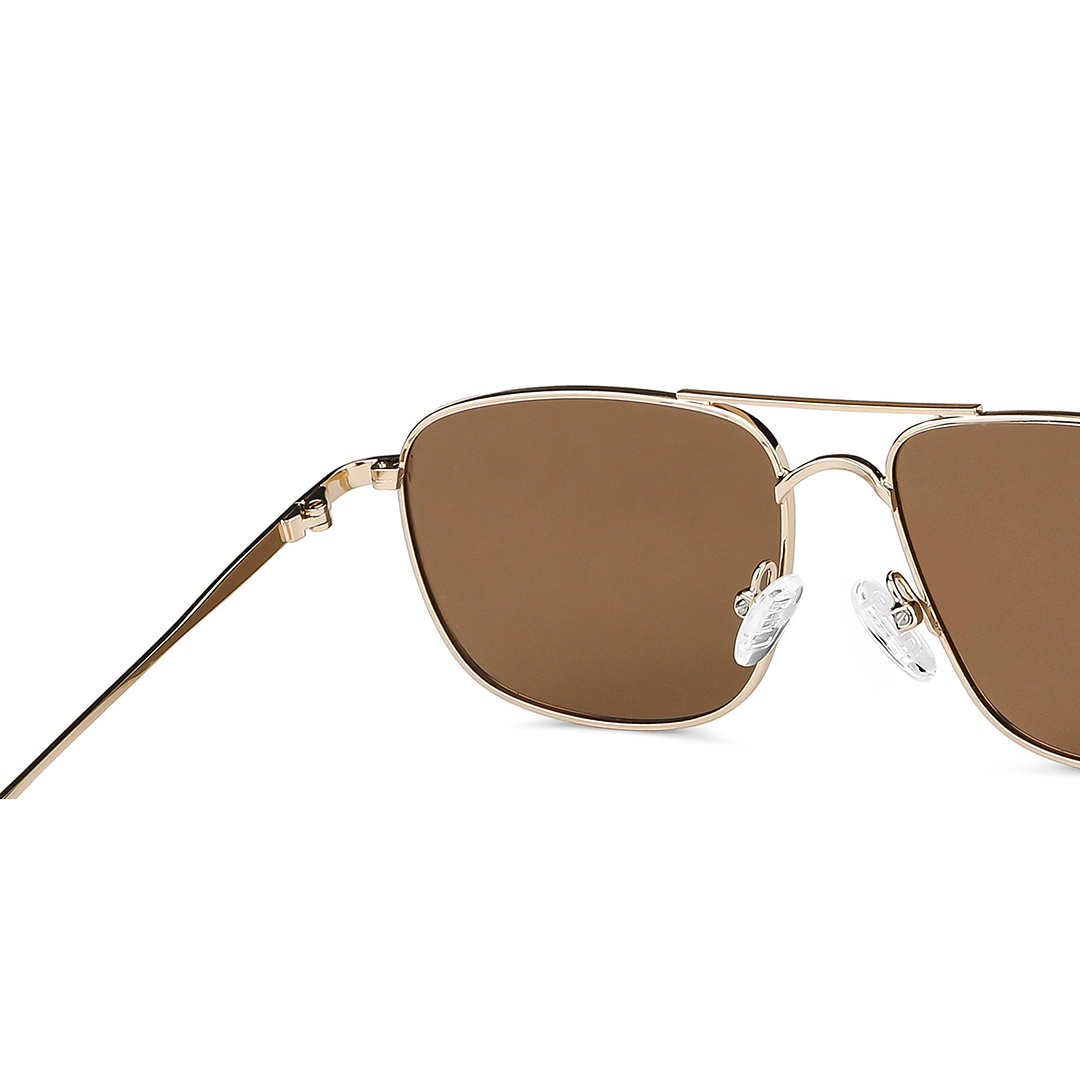 Vincent Chase Online Gold Full Rim Rectangle right side