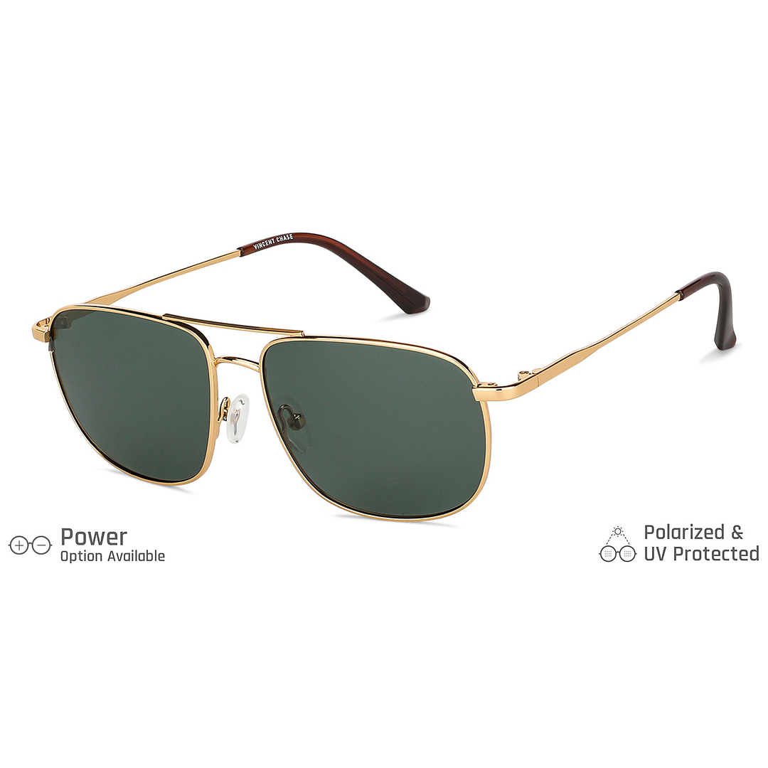 Vincent Chase Online Gold Full Rim Square right side
