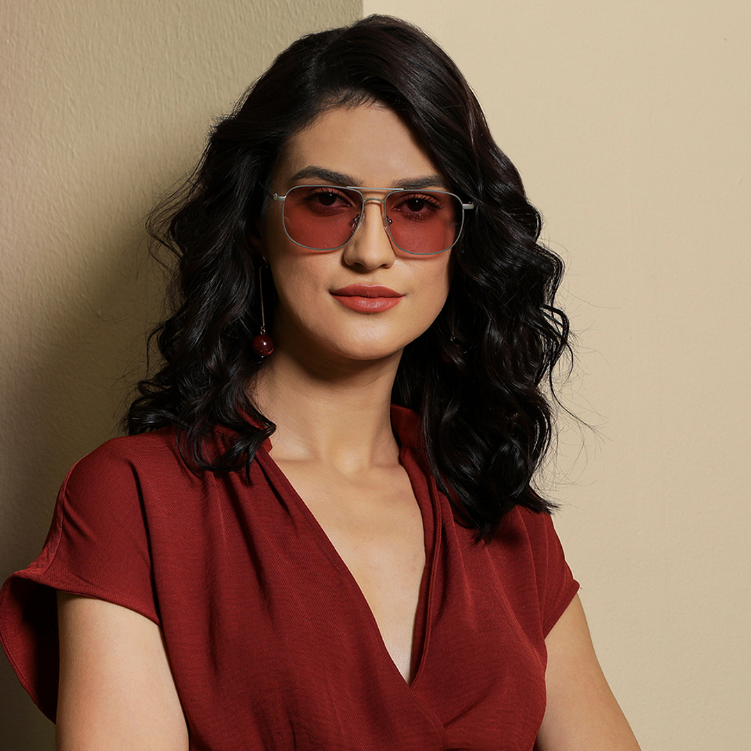 Vincent Chase Online Silver Full Rim Square right side