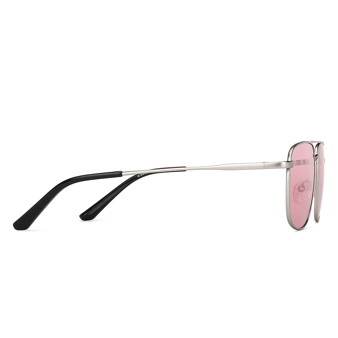 Vincent Chase Online Silver Full Rim Square left side