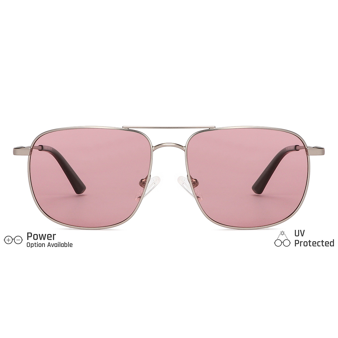 Vincent Chase Online Silver Full Rim Square left side