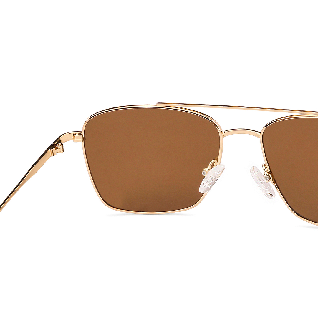 Vincent Chase Online Gold Full Rim Rectangle left side