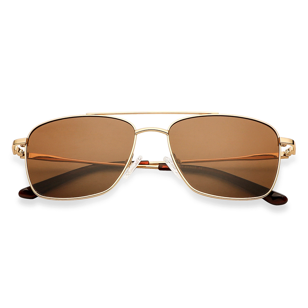 Vincent Chase Online Gold Full Rim Rectangle right side