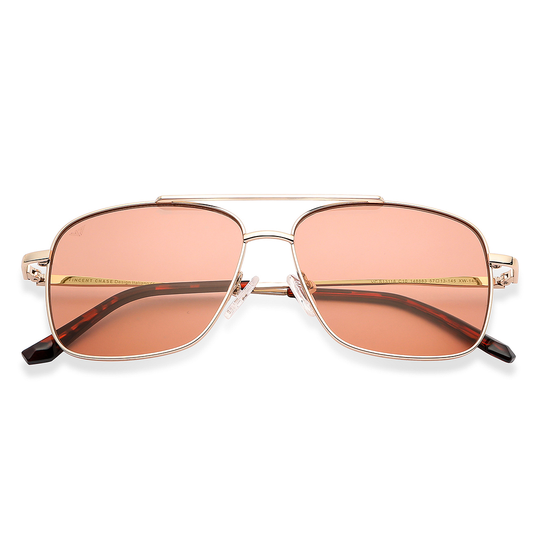Vincent Chase Online Gold Full Rim Square left side