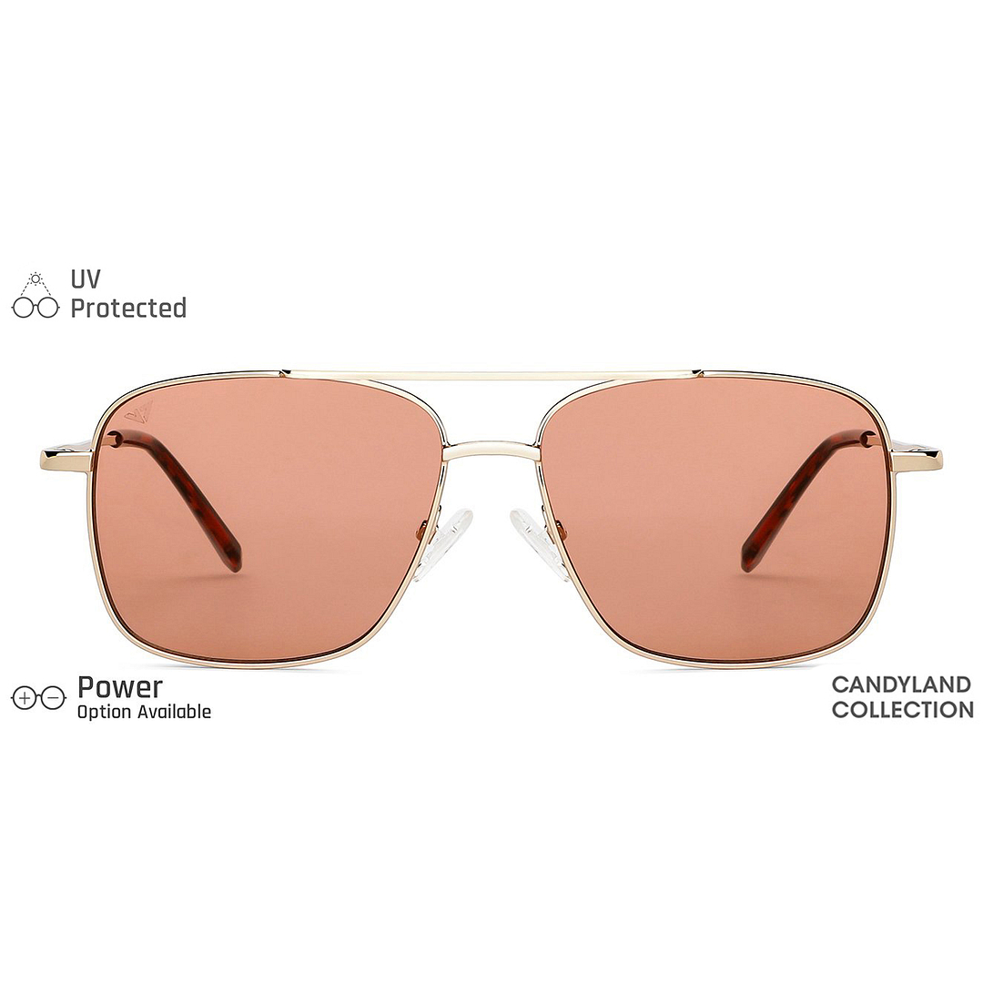 Vincent Chase Online Gold Full Rim Square left side