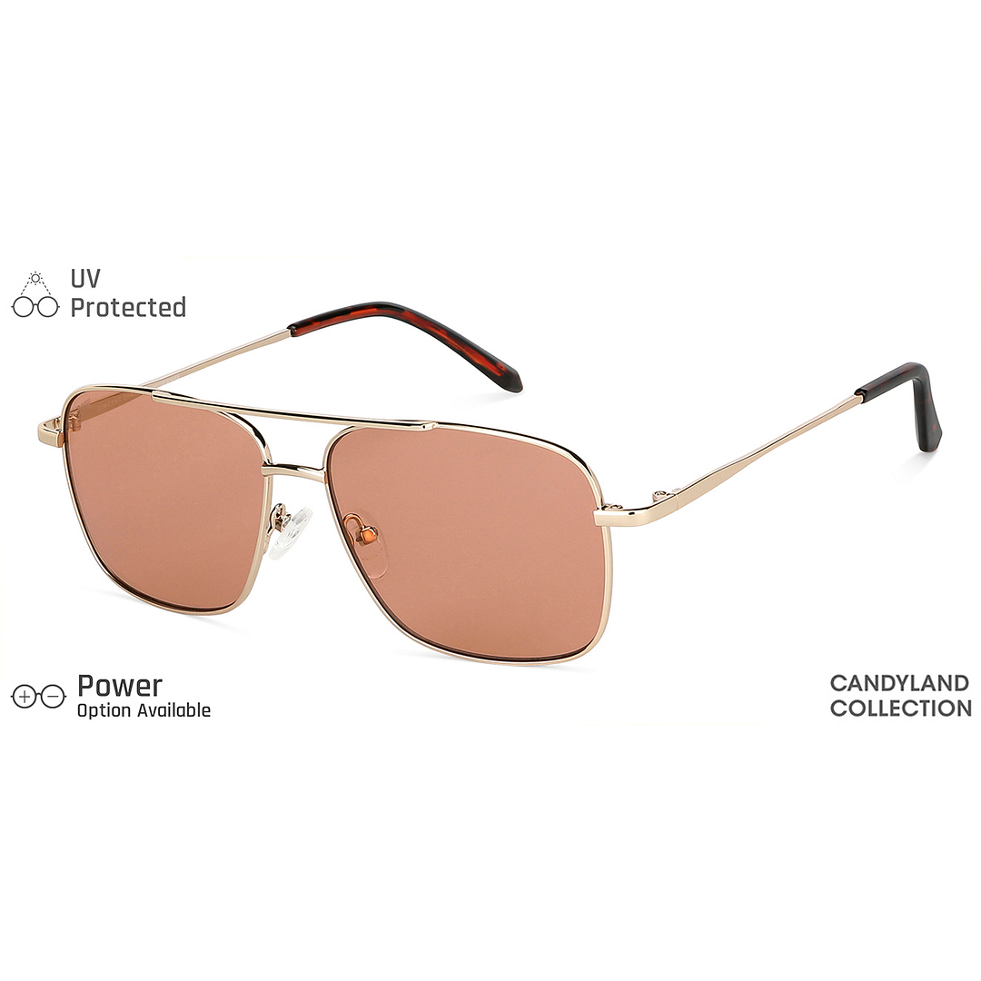 Vincent Chase Online Gold Full Rim Square right side