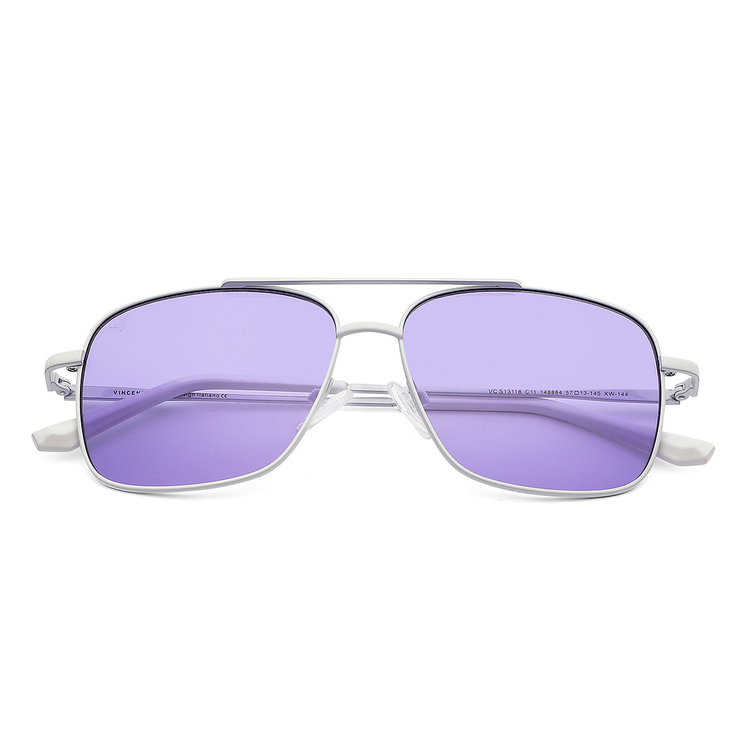 Vincent Chase Online White Full Rim Square left side