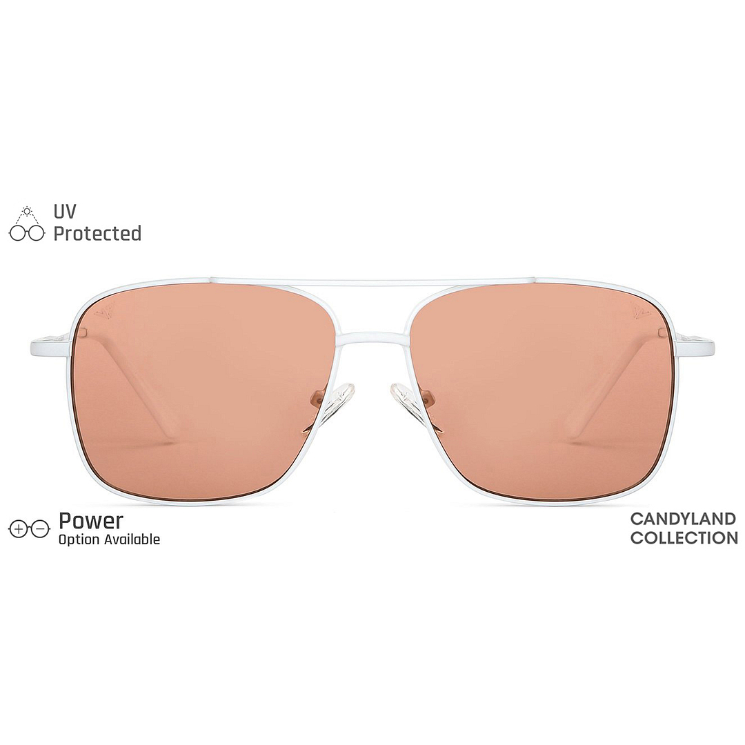 Vincent Chase Online White Full Rim Square left side