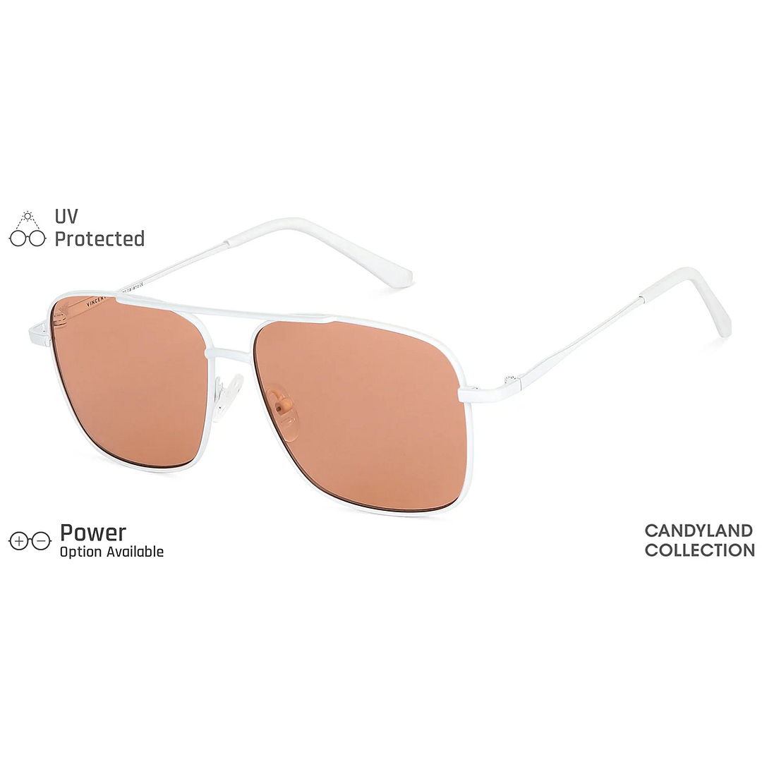 Vincent Chase Online White Full Rim Square right side
