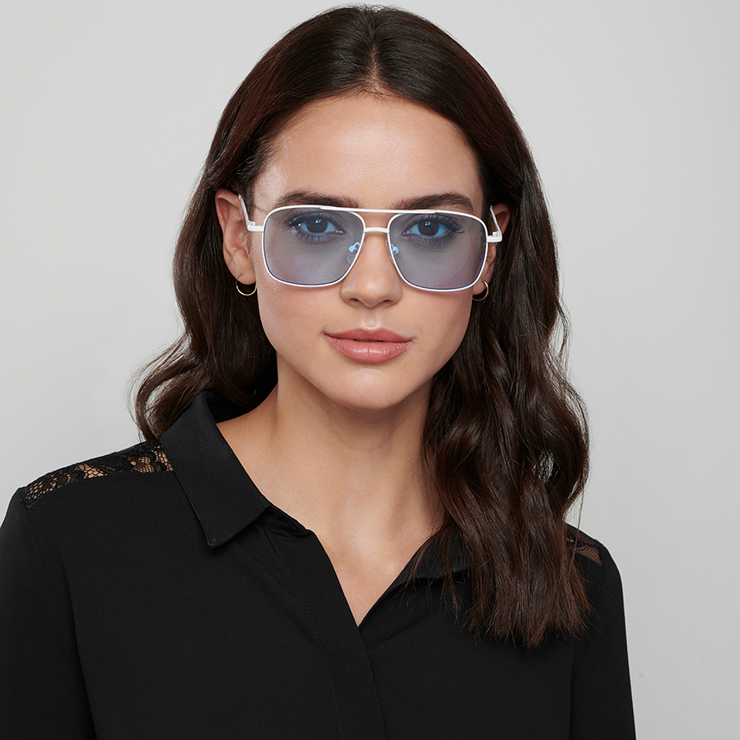 Vincent Chase Online White Full Rim Square right side
