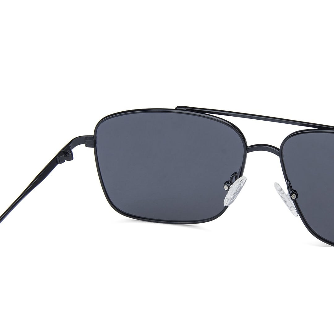 Vincent Chase Polarized Black Full Rim Square left side