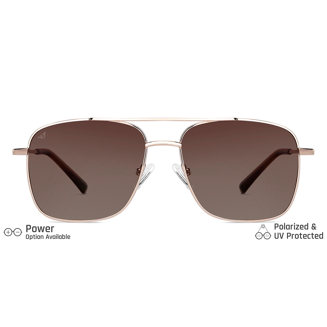Vincent Chase Online Gold Full Rim Square left side
