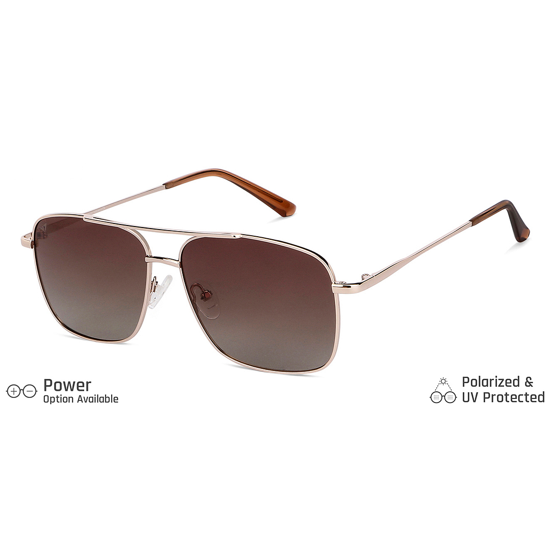 Vincent Chase Online Gold Full Rim Square right side
