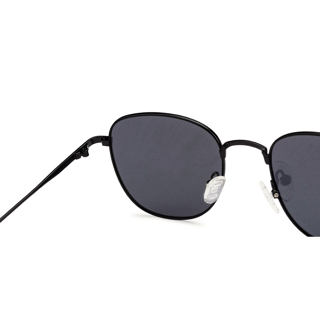 Vincent Chase Polarized Black Full Rim Round right side