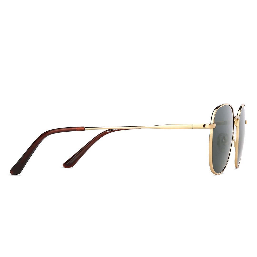 Vincent Chase Polarized Gold Full Rim Round right side