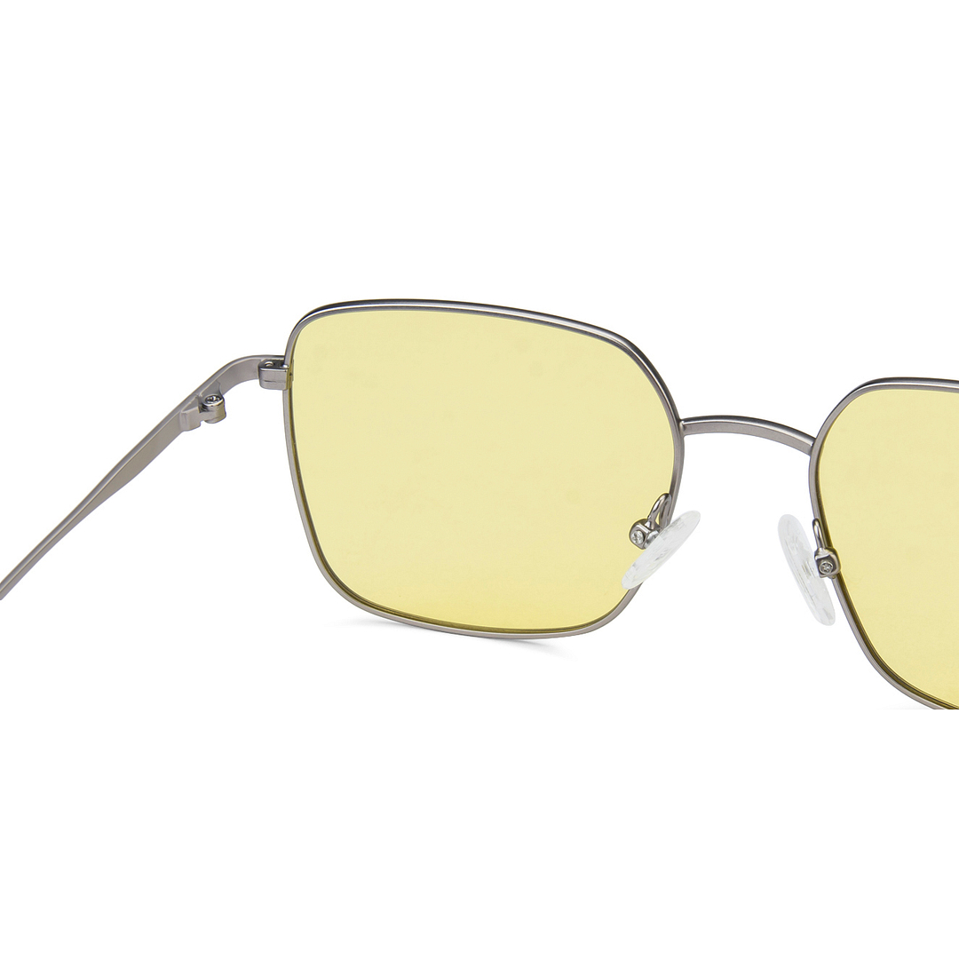 Vincent Chase Online Gunmetal Full Rim Rectangle left side