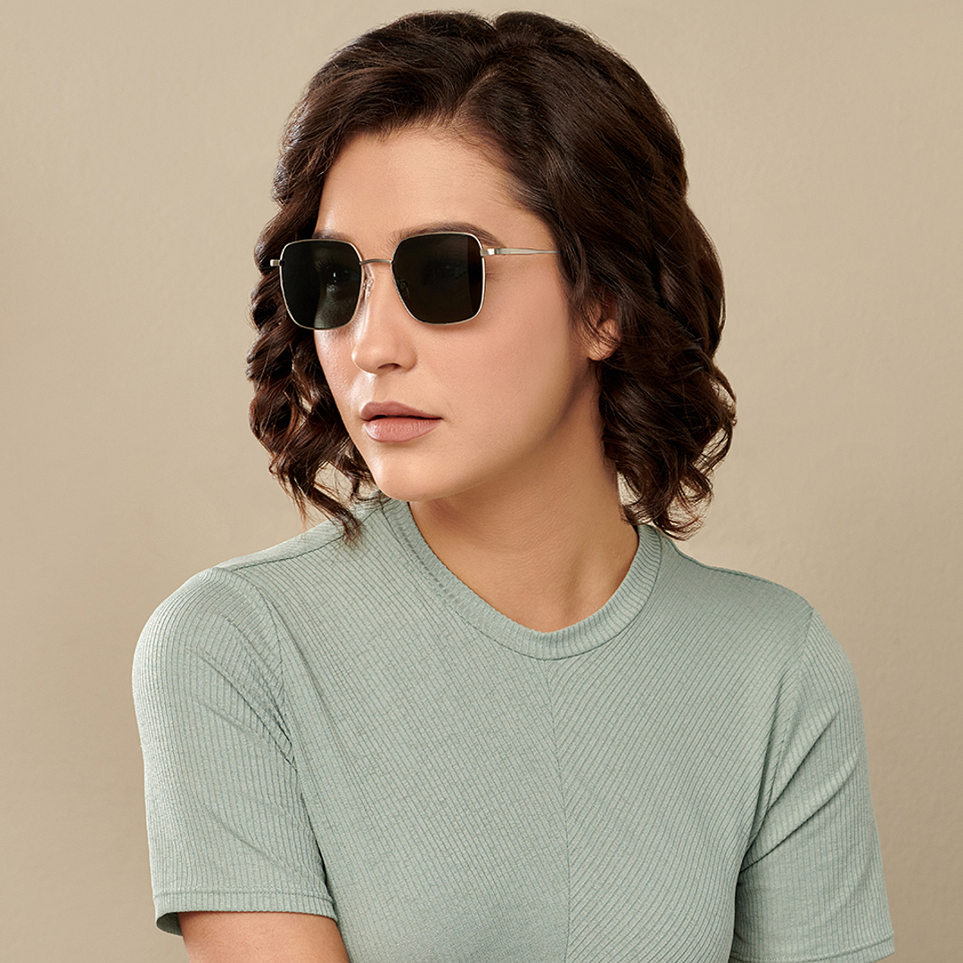 Vincent Chase Online Silver Full Rim Rectangle right side