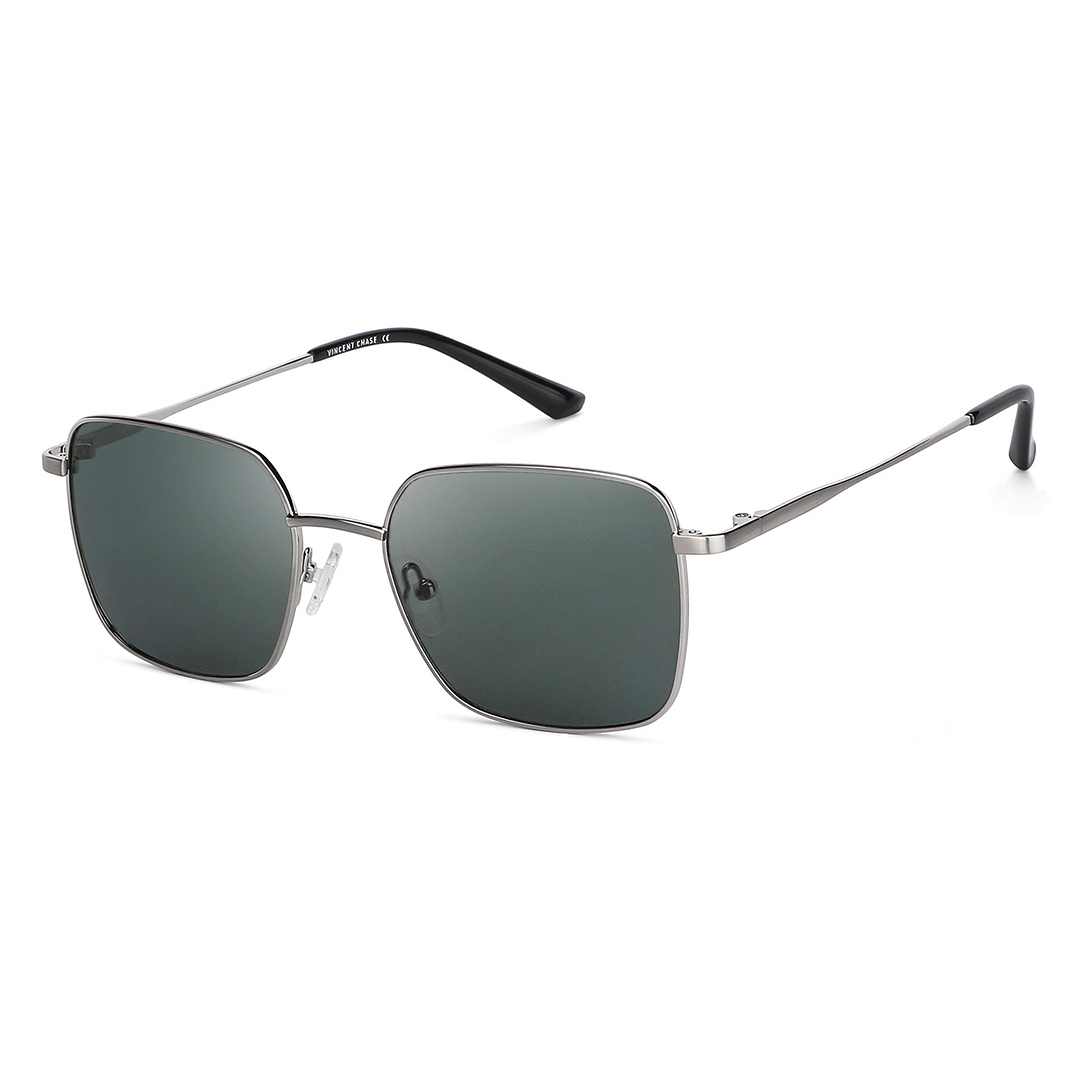 Vincent Chase Online Silver Full Rim Rectangle right side