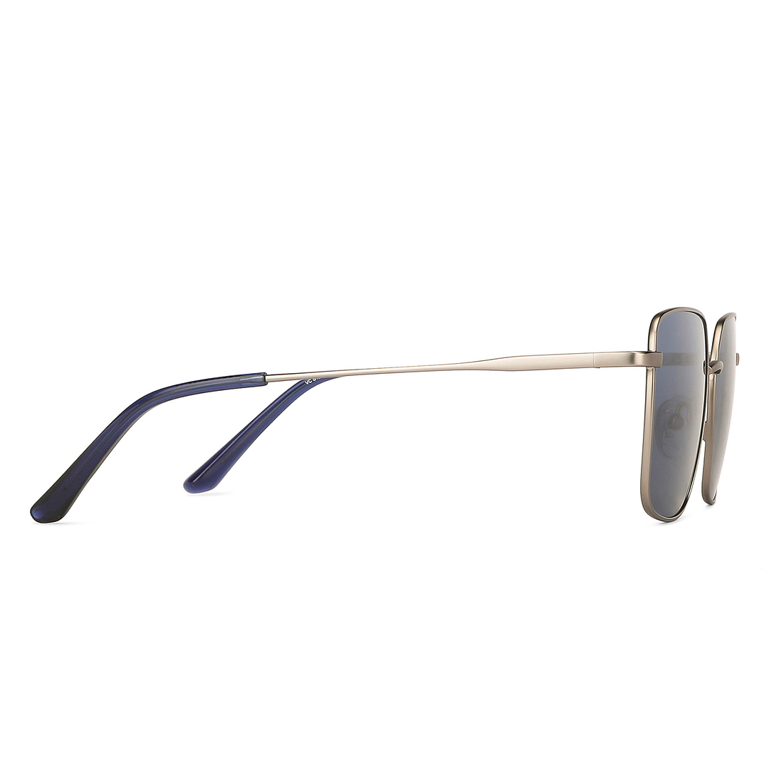 Vincent Chase Online Gunmetal Full Rim Rectangle left side