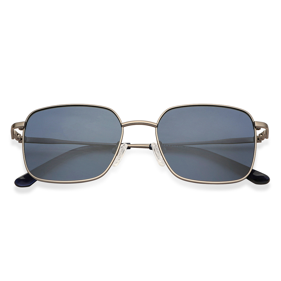 Vincent Chase Online Gunmetal Full Rim Rectangle left side