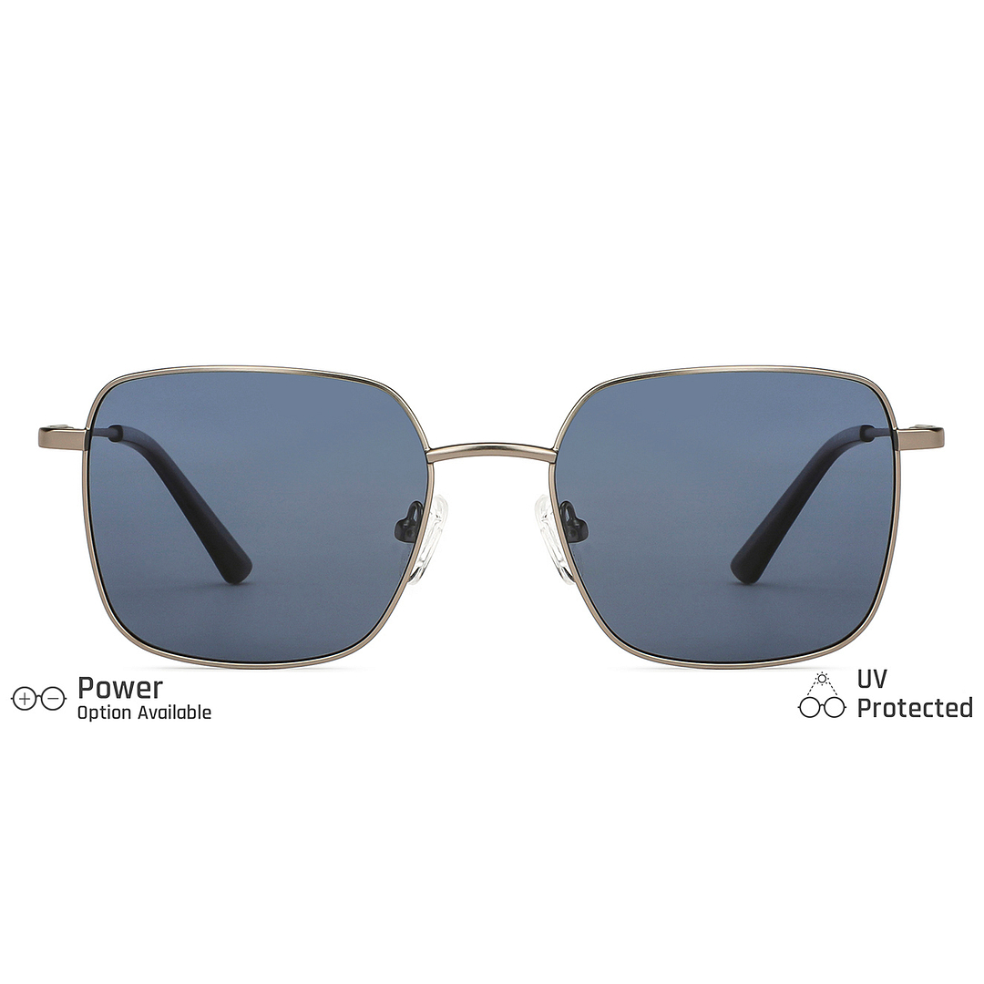 Vincent Chase Online Gunmetal Full Rim Rectangle left side