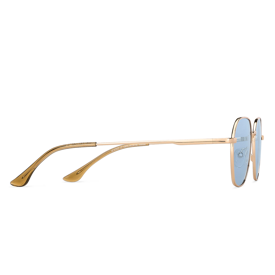 Vincent Chase Online Gold Full Rim Geometric left side