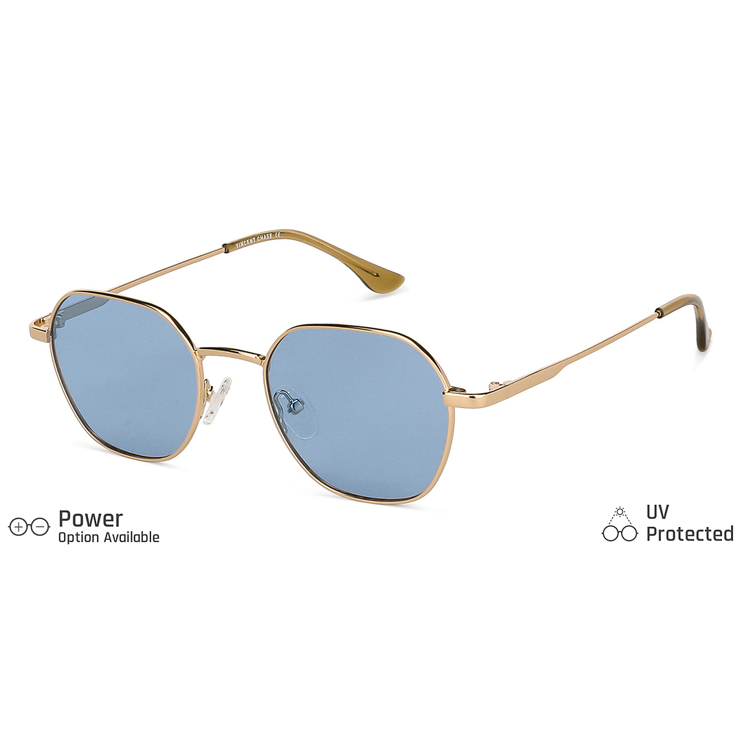 Vincent Chase Online Gold Full Rim Geometric right side