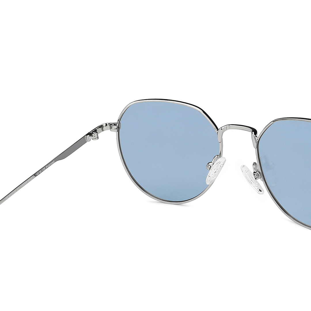 Vincent Chase Online Silver Full Rim Geometric right side