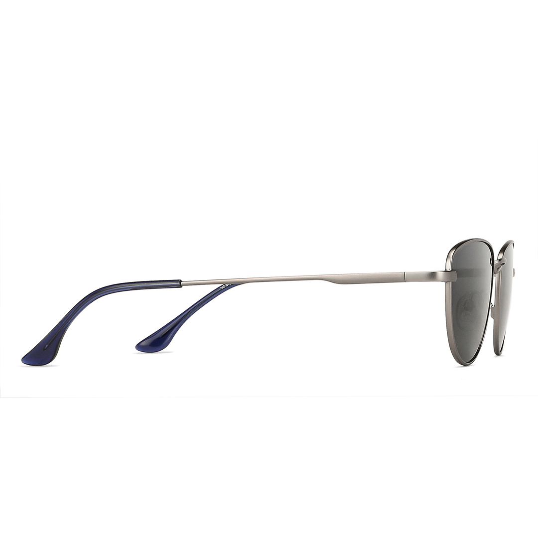 Vincent Chase Online Gunmetal Full Rim Cat Eye left side