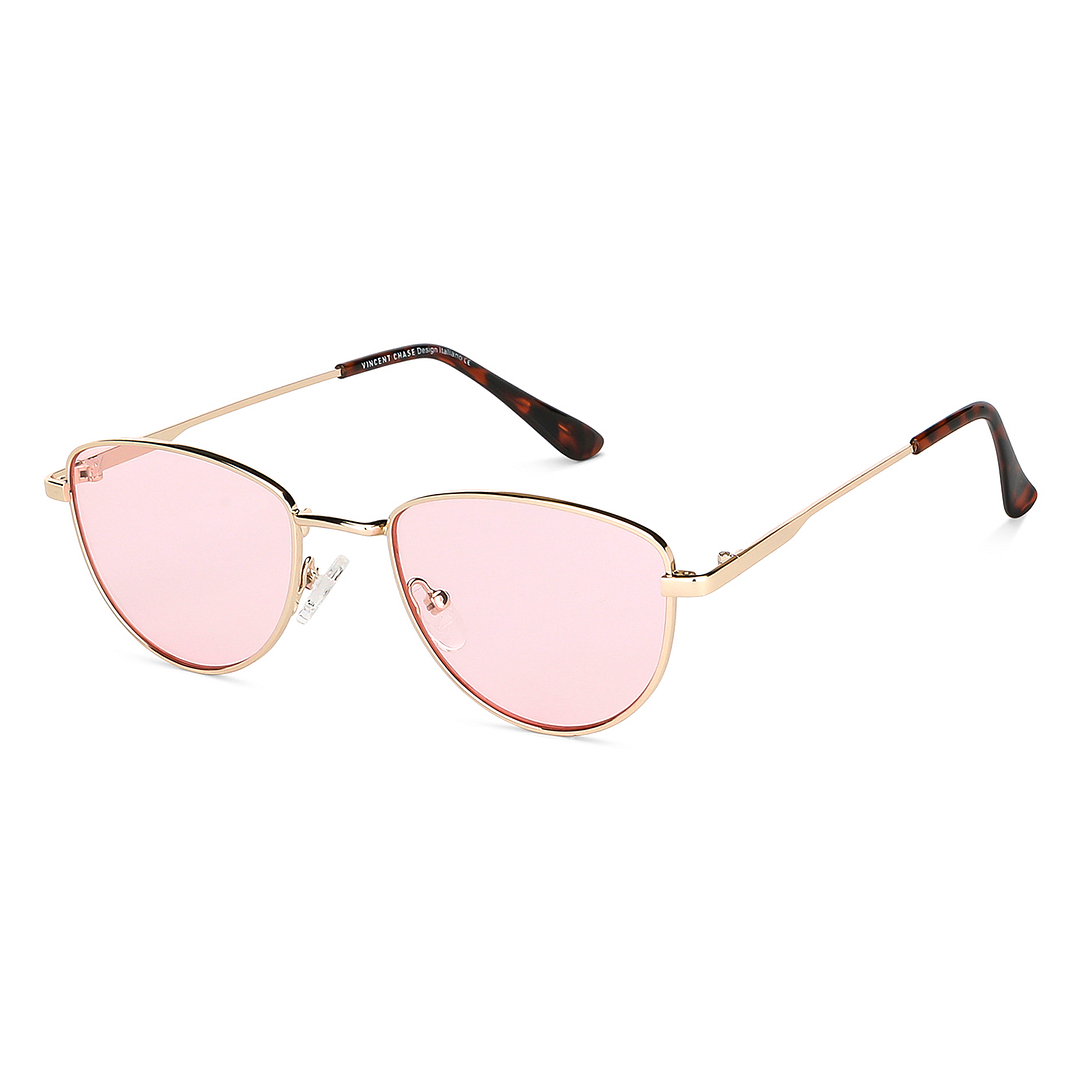 Vincent Chase Online Gold Full Rim Cat Eye right side