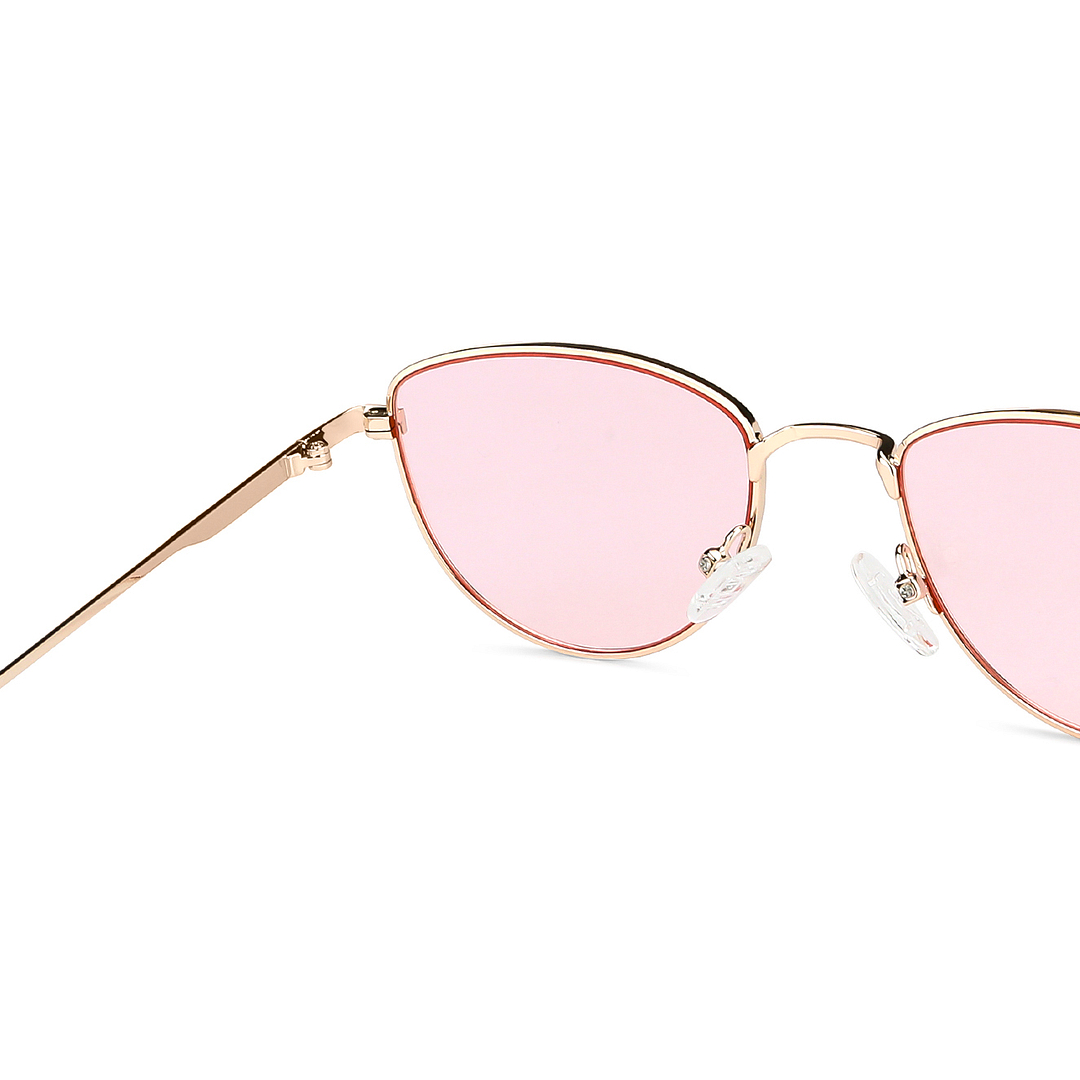Vincent Chase Online Gold Full Rim Cat Eye right side