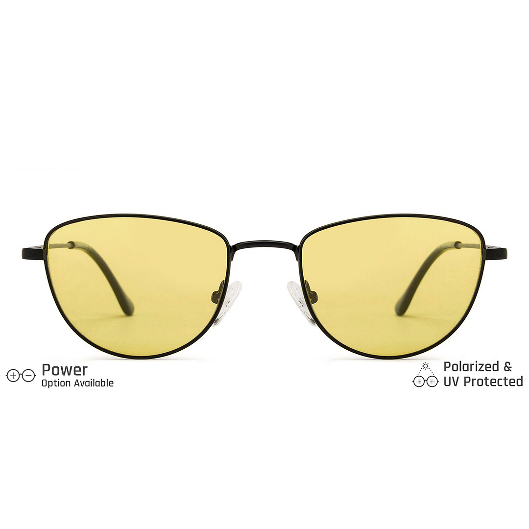 Vincent Chase Online Black Full Rim Cat Eye left side