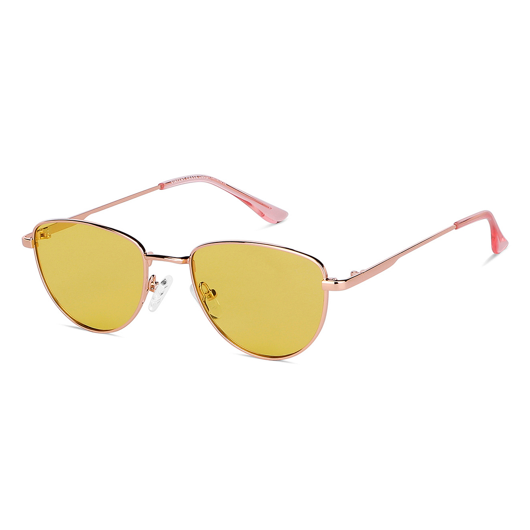 Vincent Chase Online Gold Full Rim Cat Eye right side