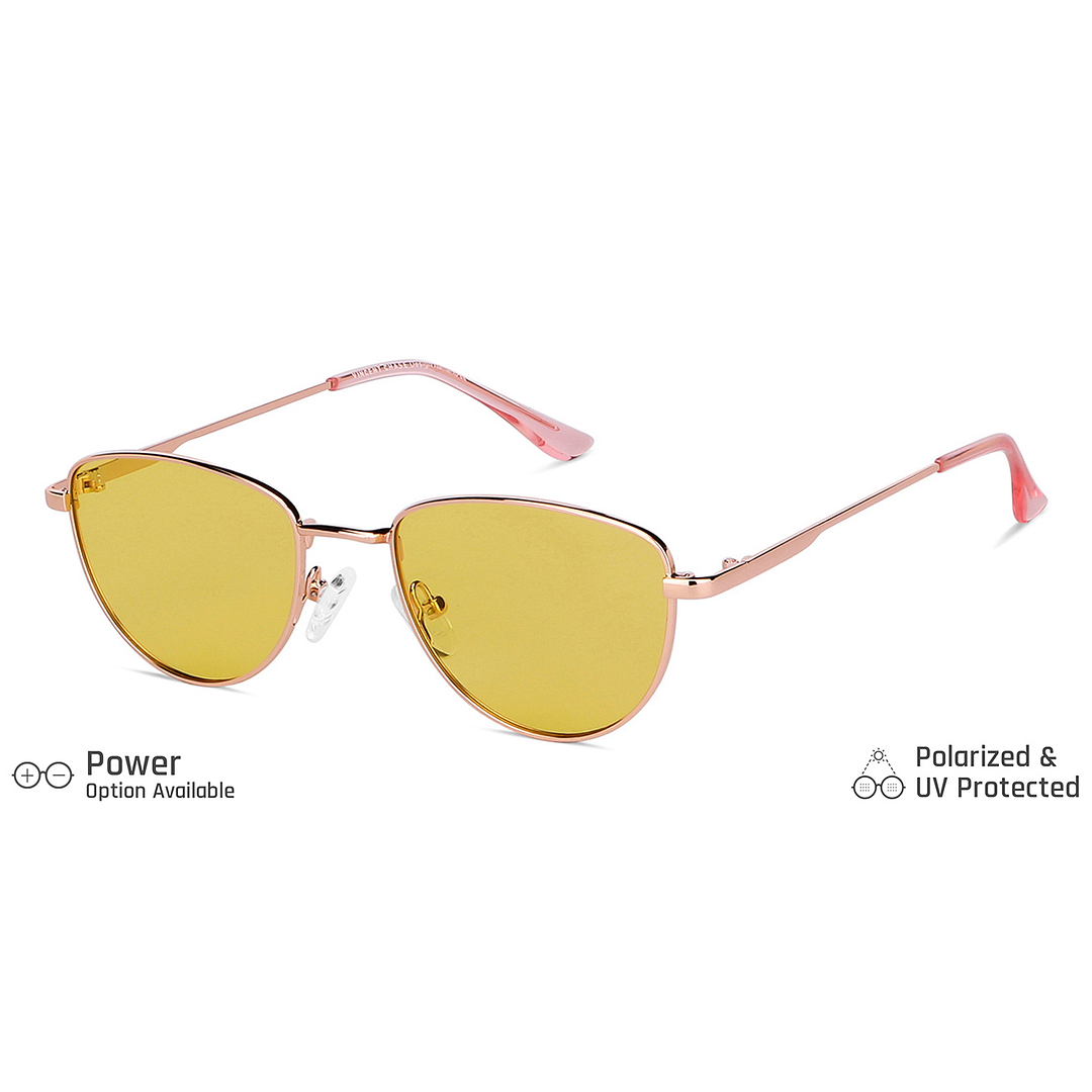 Vincent Chase Online Gold Full Rim Cat Eye right side