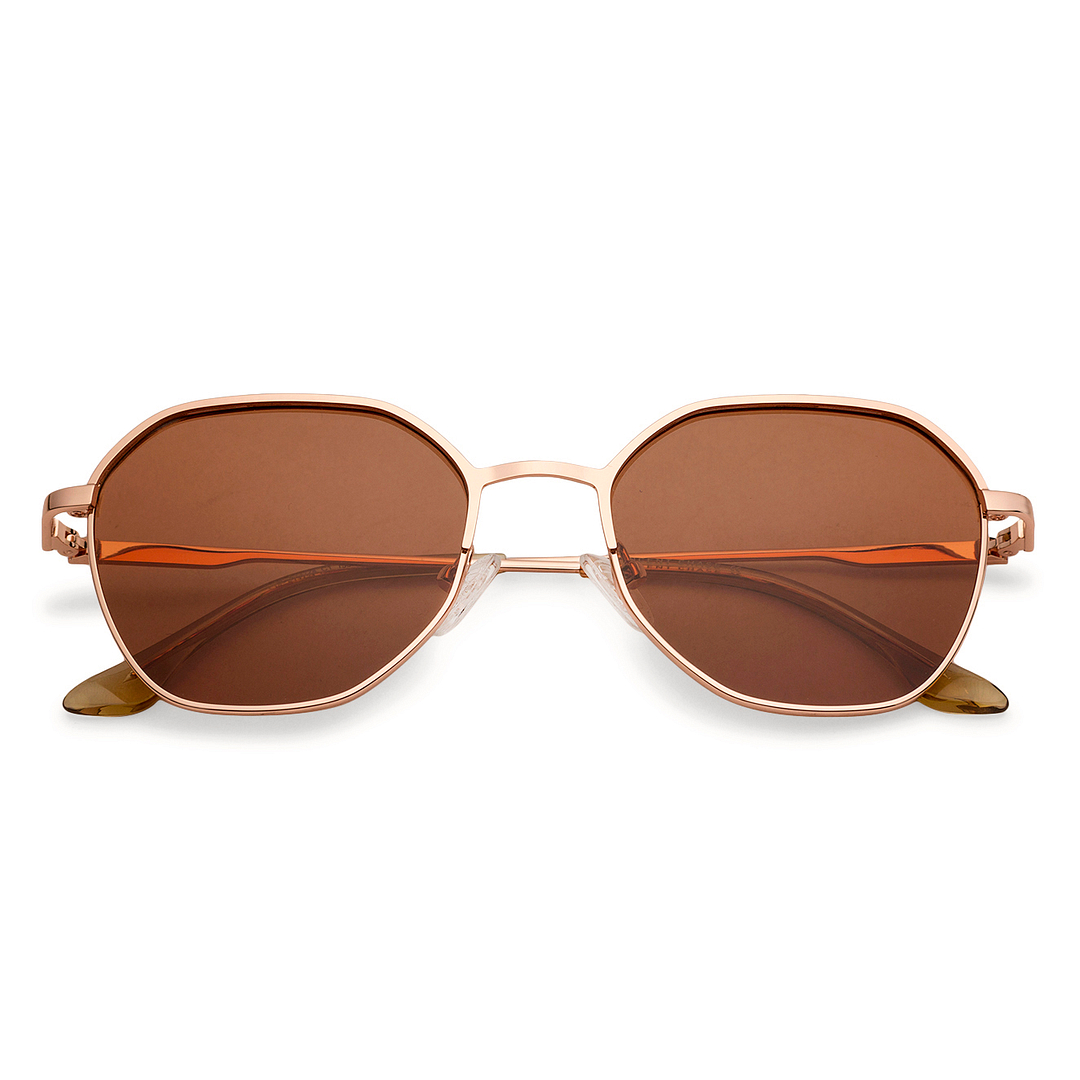 Vincent Chase Online Gold Full Rim Geometric right side