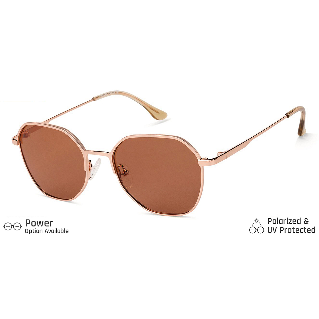 Vincent Chase Online Gold Full Rim Geometric right side