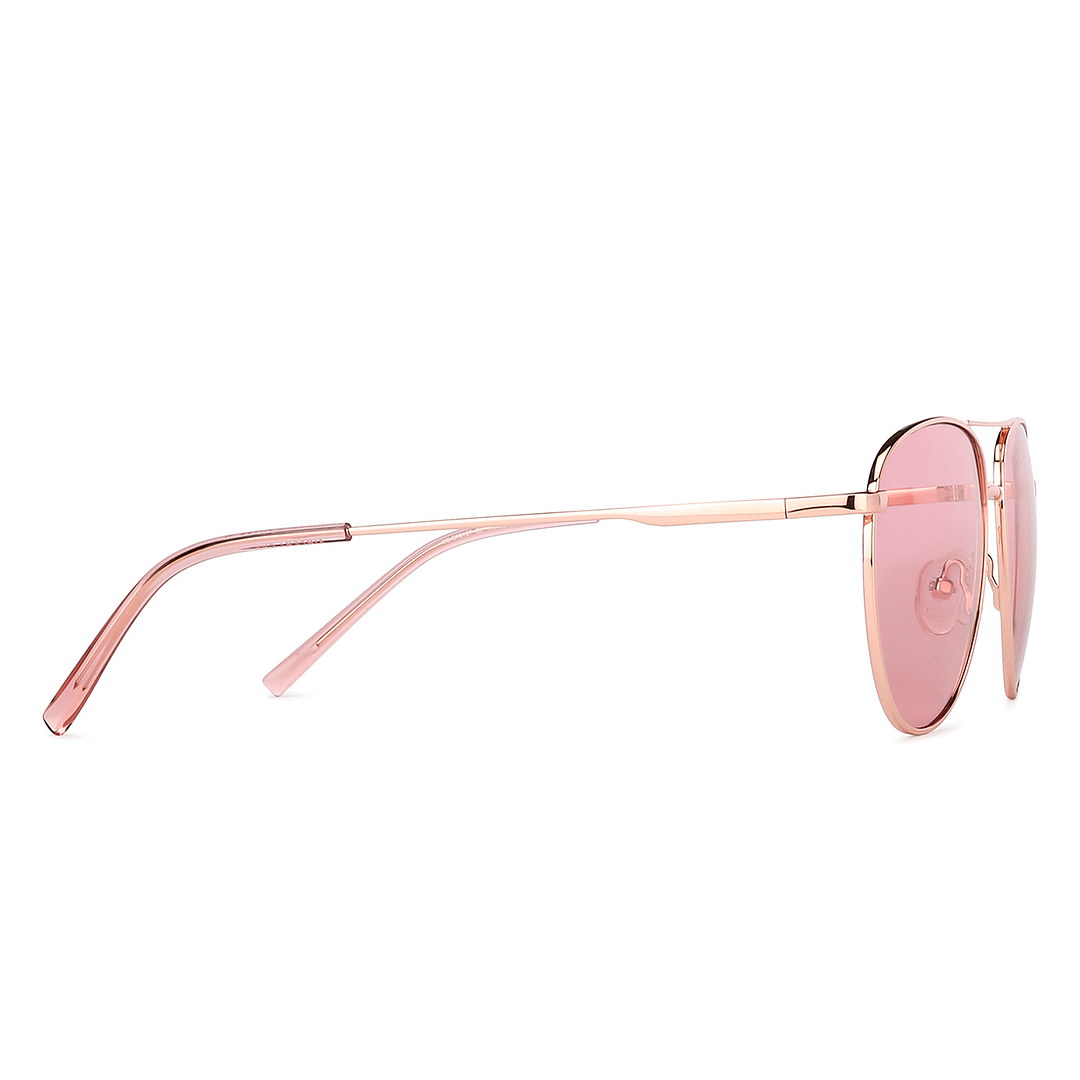 Vincent Chase Online Gold Full Rim Aviator right side
