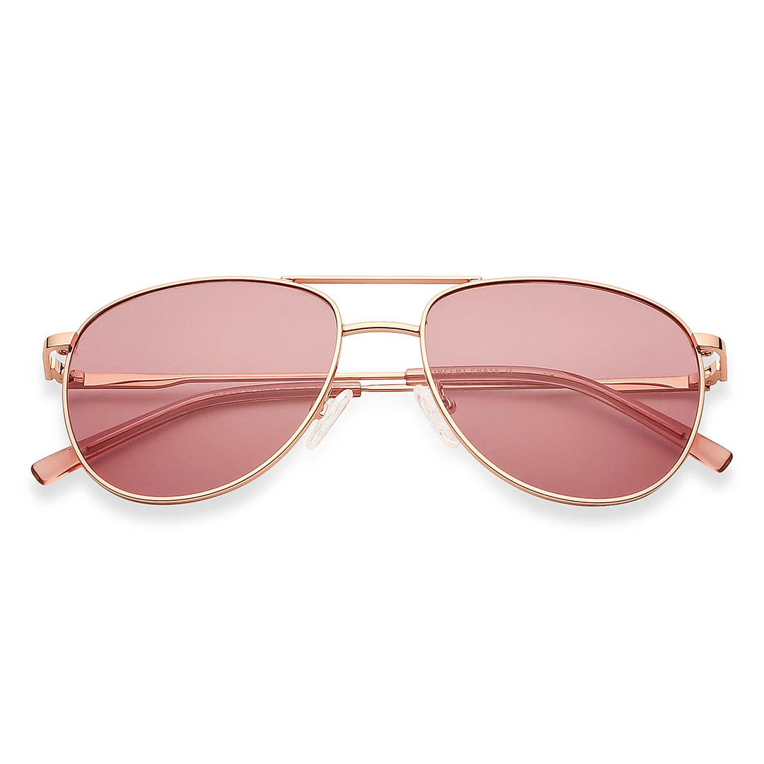 Vincent Chase Online Gold Full Rim Aviator right side